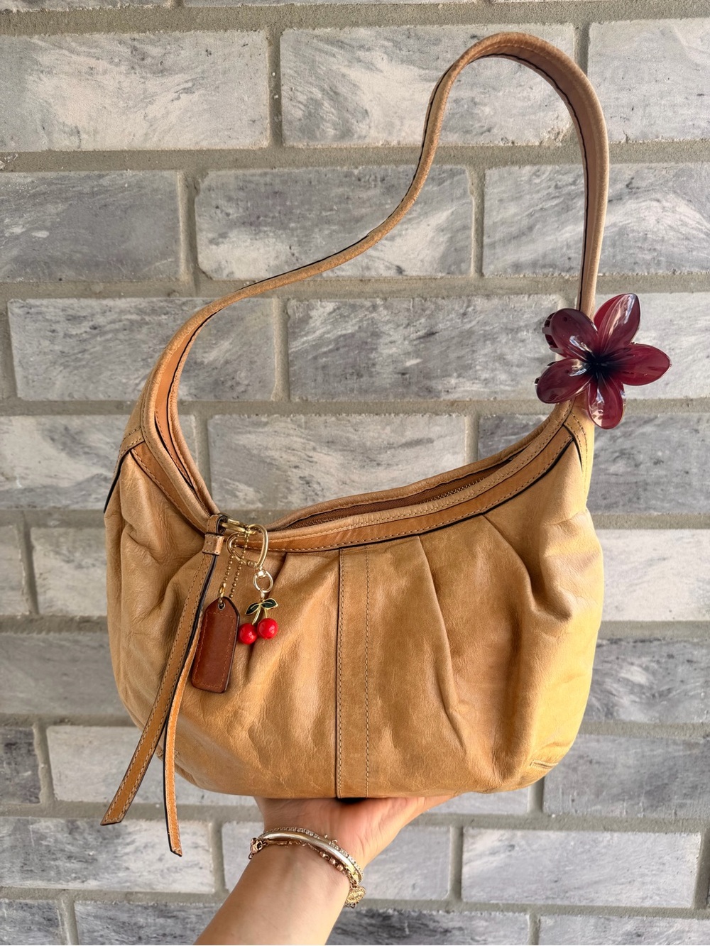 Sold COACH Ergo Brown Hobo Shoulder Bag Authentic Vintage Y2K - Picture 12 of 13